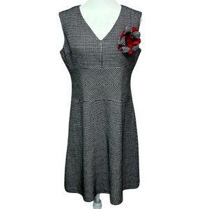 Donna Ricco Houndstooth Dress